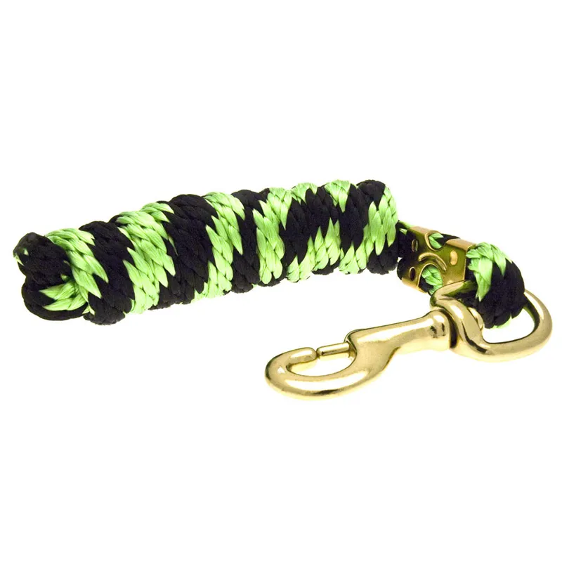 KM Elite 6ft Two-Tone Nylon Lead Rope - Various Colours-1