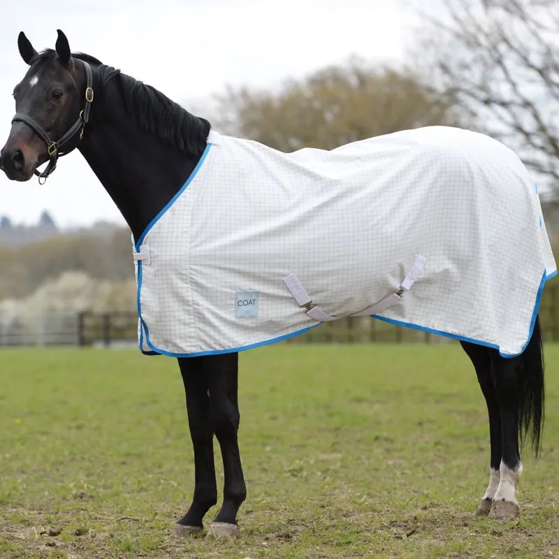 Kool Coat Lite Standard Neck Rug - White/Blue