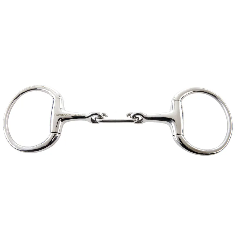 Stainless Steel Dr Bristol Hunter Dee Ring Snaffle Bit