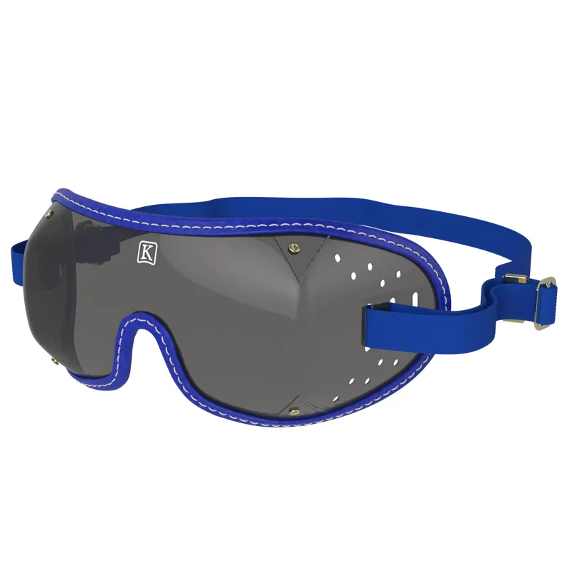 Kroops Triple-Slot Tinted Racing Goggles - Blue-1
