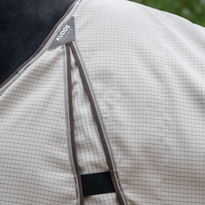 LeMieux Kudos Field Detachable Neck Rug - Stone-6