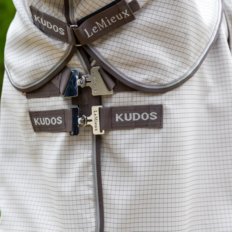 LeMieux Kudos Field Detachable Neck Rug - Stone-3