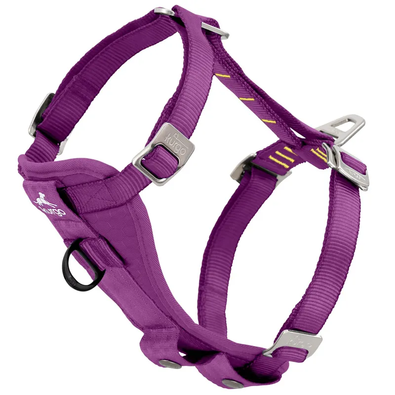 Kurgo Tru-Fit Enhanced Strength Dog Car Harness - Purple