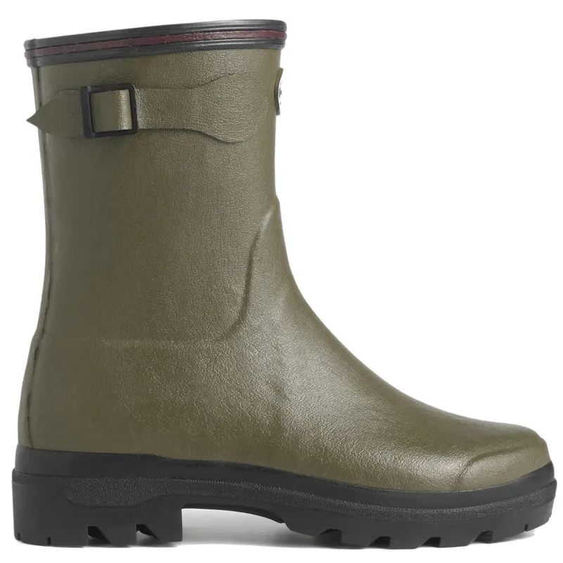 Le Chameau Giverny Low Wellington Boots - Vert Chameau Green-2
