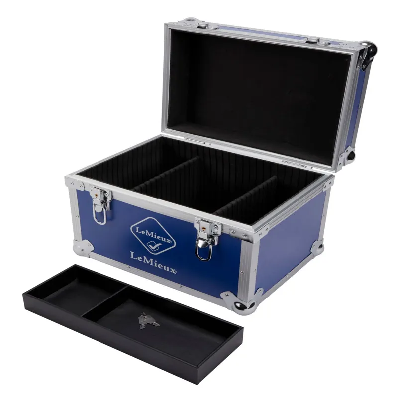 LeMieux Hard Shell Grooming Box - Navy-1