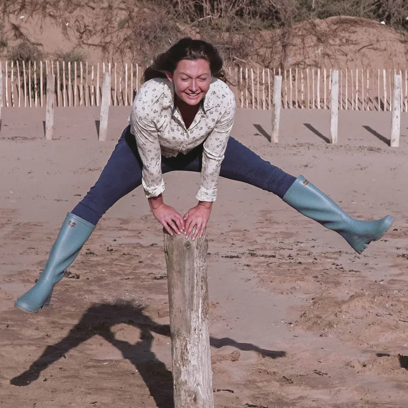 le chameau iris jersey lined women's wellington boots