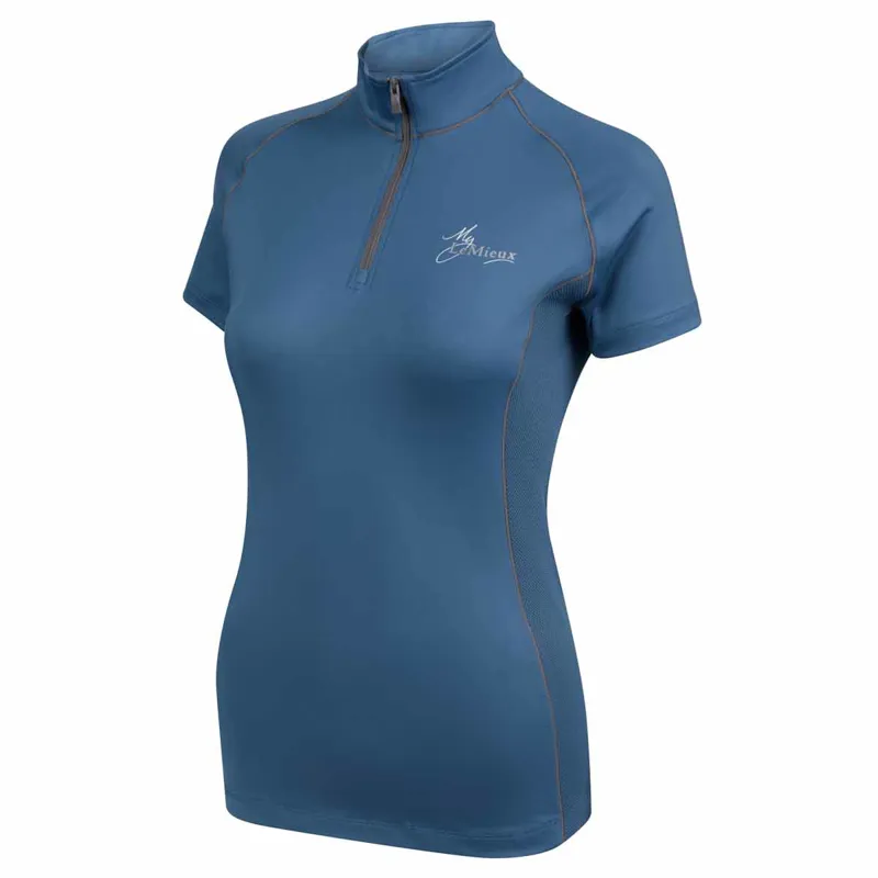 My LeMieux AirTec Ladies UV Shirt Ice Blue/Grey
