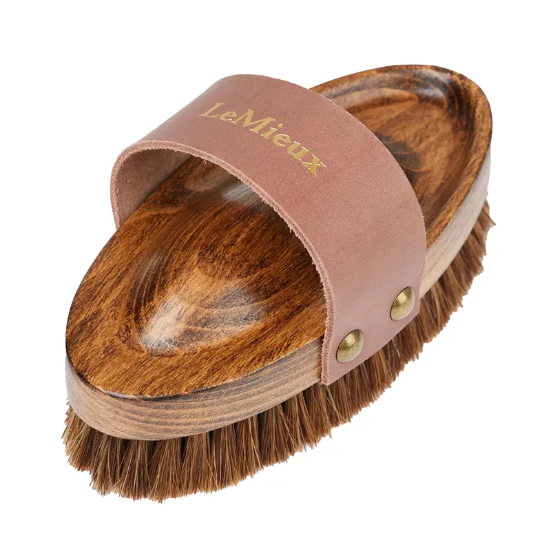 LeMieux Artisan Soft Speckled Body Brush - Brown