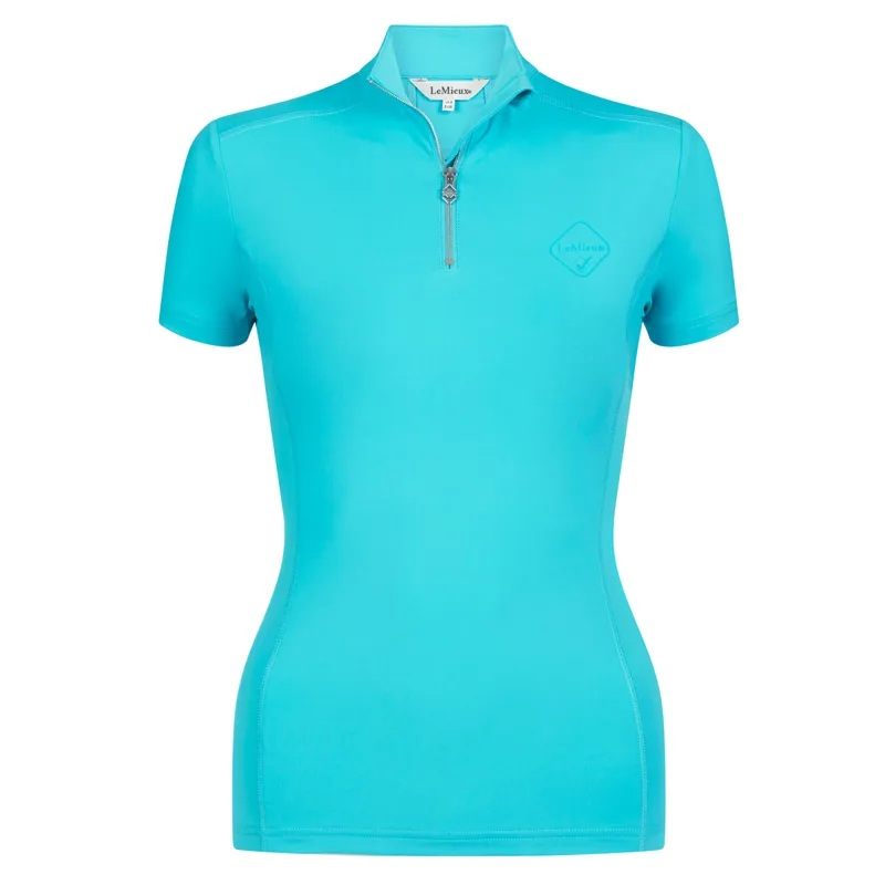 LeMieux Short Sleeve Ladies Base Layer Azure