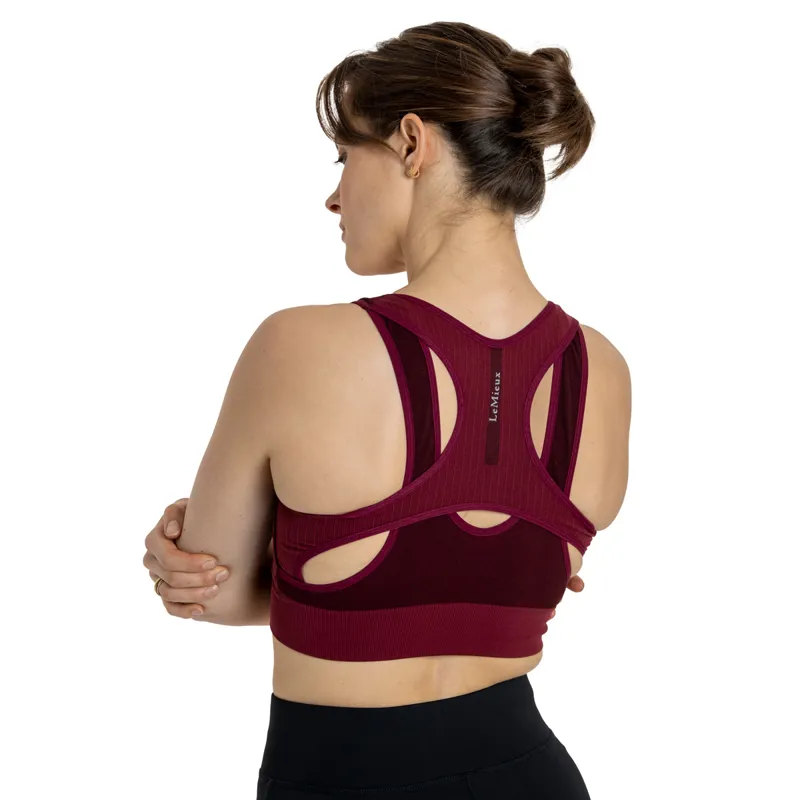 LeMieux Activewear Sports Bra - Rioja-2