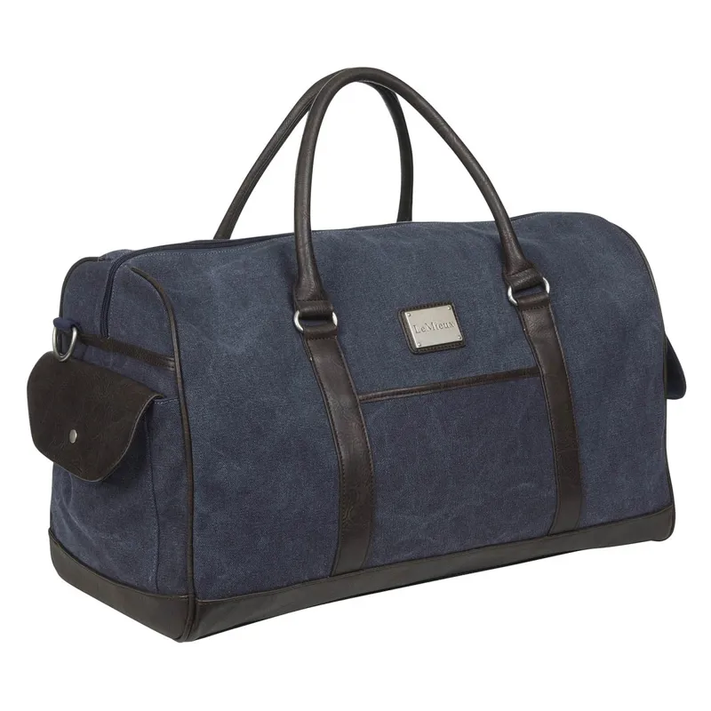 LeMieux Luxury Canvas Duffle Bag - Navy