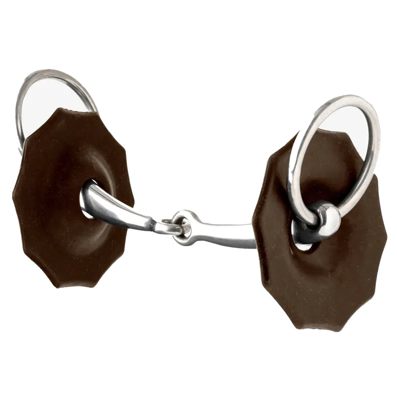 LeMieux Contoured Rubber Bit Guards - Brown