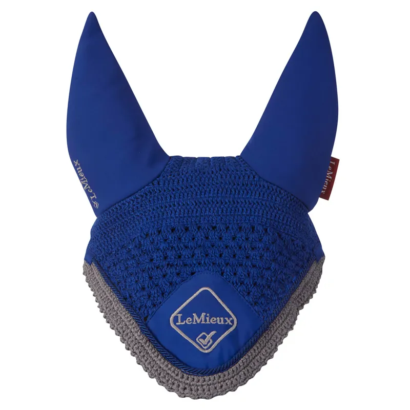 LeMieux Classic Acoustic Fly Hood Blue/Grey