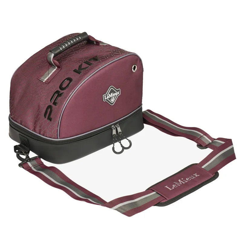 LeMieux Elite Pro Riding Hat Box - Burgundy