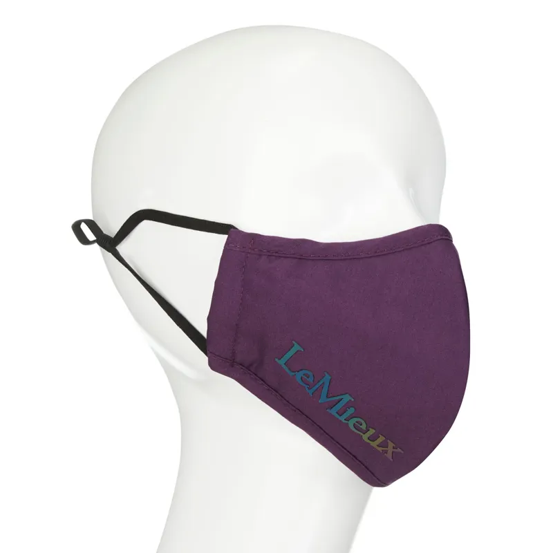 LeMieux Reusable Face Mask Plum
