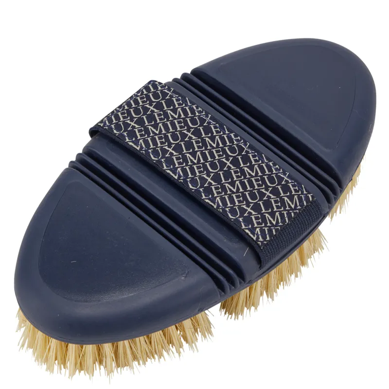 LeMieux Flexi Scrubbing Brush - Navy-1