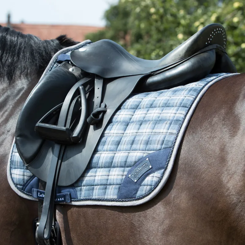 LeMieux Heritage Dressage Square - Navy-2