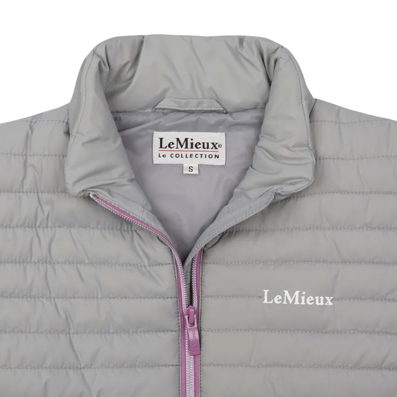 My LeMieux Ladies Isola Gilet - Grey/Lavender-4