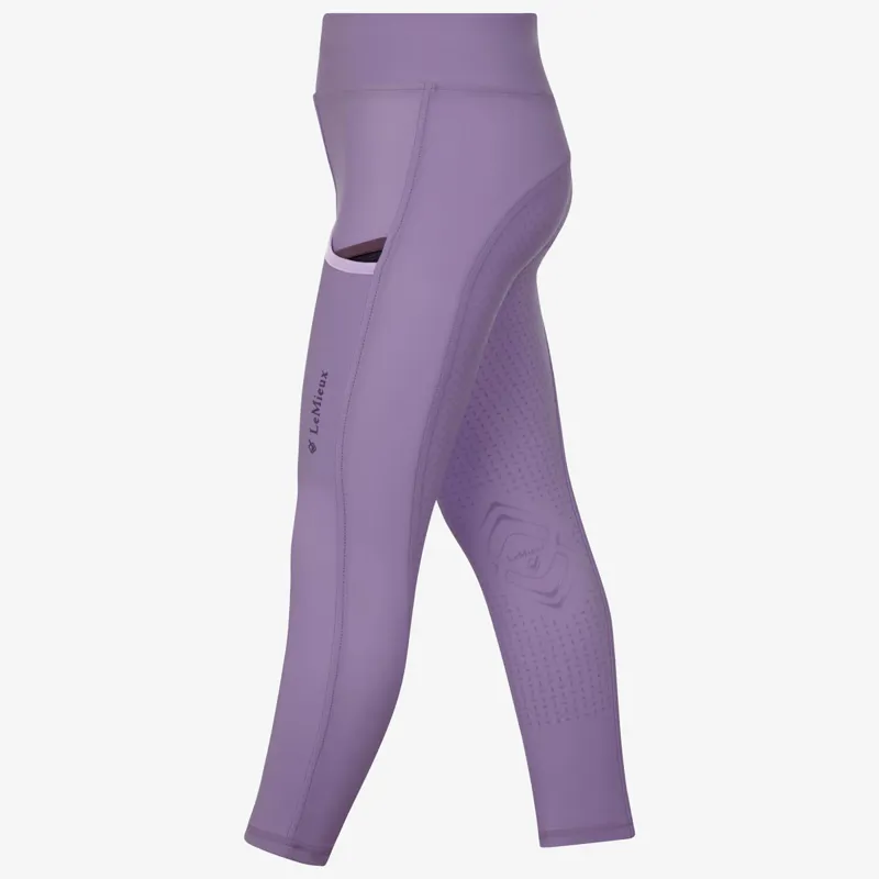 LeMieux Mini Full Grip Junior Pull On Breeches - Iris