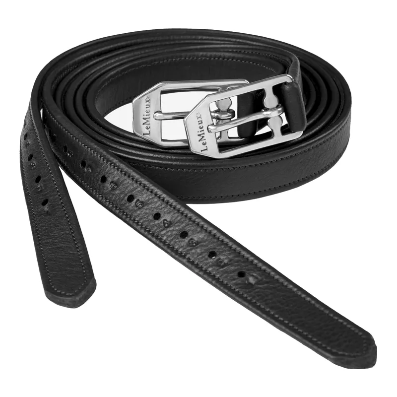 LeMieux Arika Stirrup Leathers - Black