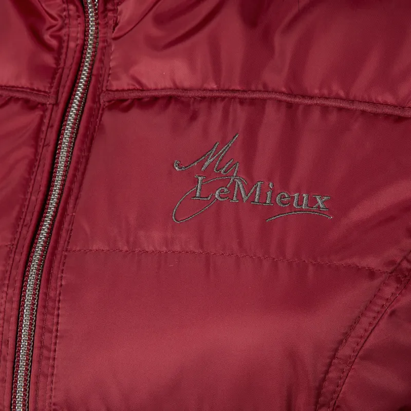 My LeMieux Winter Ladies Short Jacket - Mulberry-3