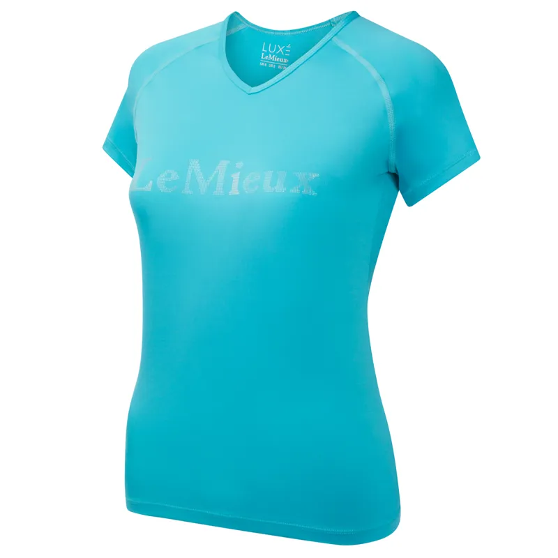 LeMieux Luxe Ladies T-Shirt - Azure-2