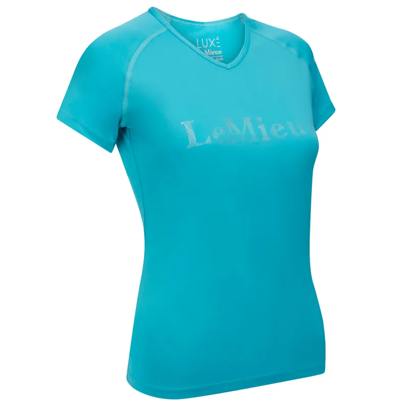 LeMieux Luxe Ladies T-Shirt - Azure-1