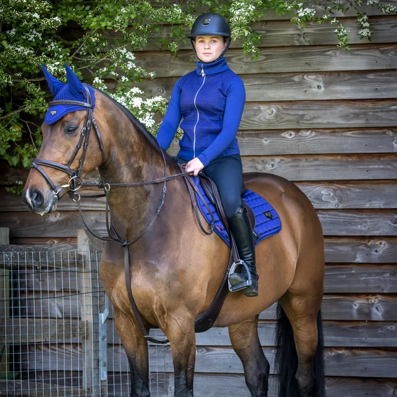 LeMieux・フルジップジャケット/Loire/Ink Blue LeMieux Loire Ladies Jacket - Ink Blue