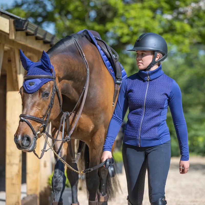 LeMieux・フルジップジャケット/Loire/Ink Blue LeMieux Loire Ladies Jacket - Ink Blue