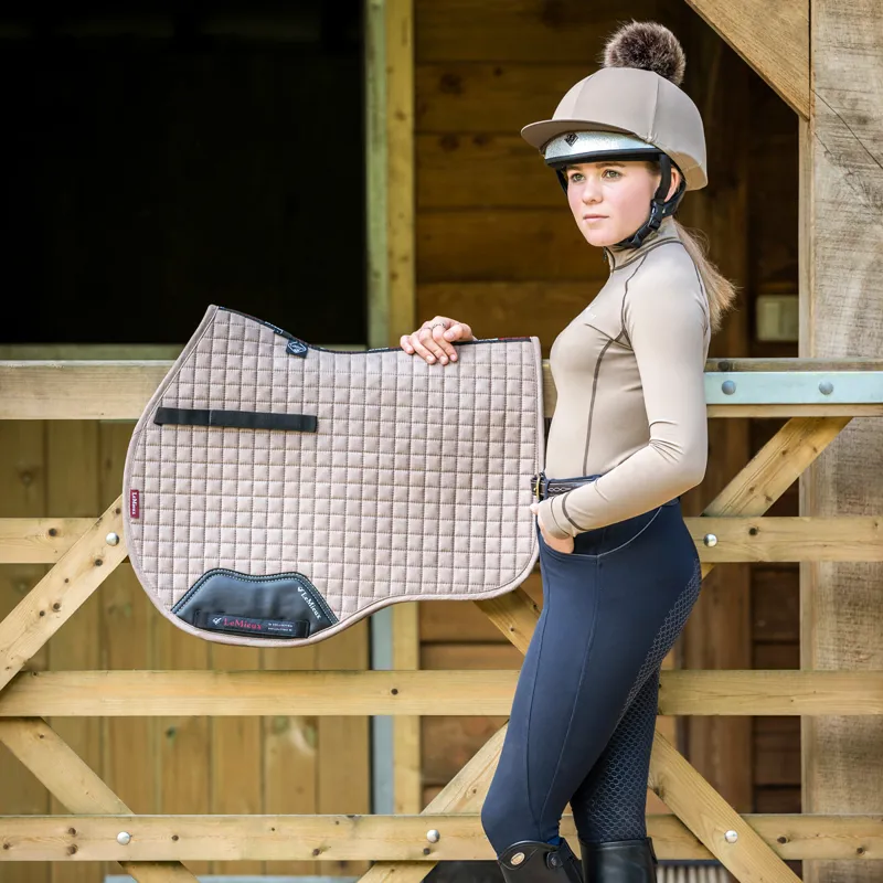 My LeMieux Hat Silk - Mink-2