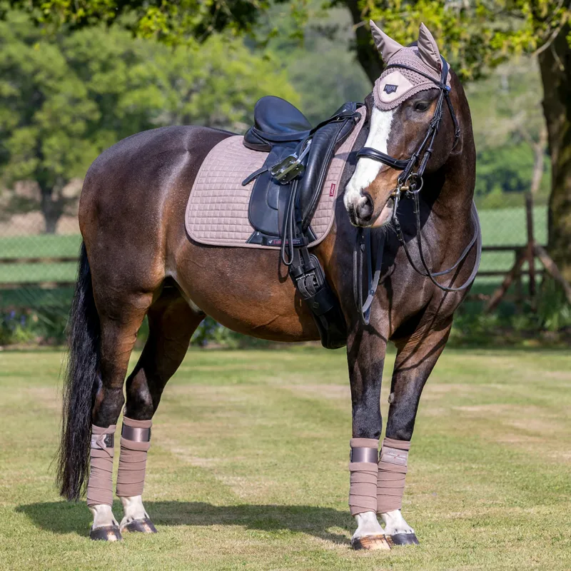 LeMieux ProSport Suede Dressage Saddle Cloth Mink