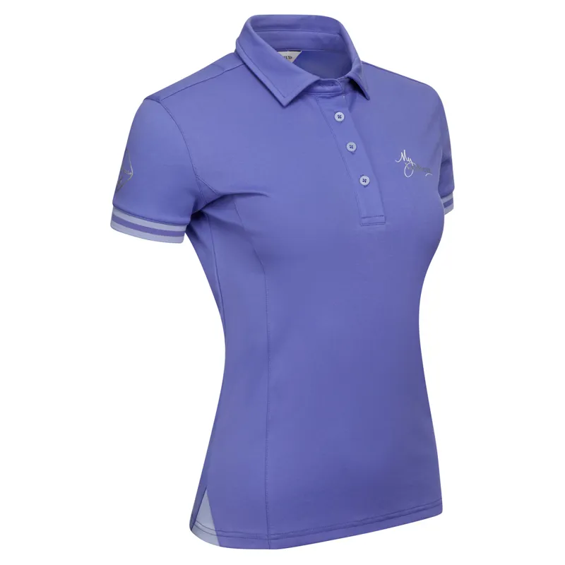 My LeMieux Ladies Polo Shirt - Bluebell