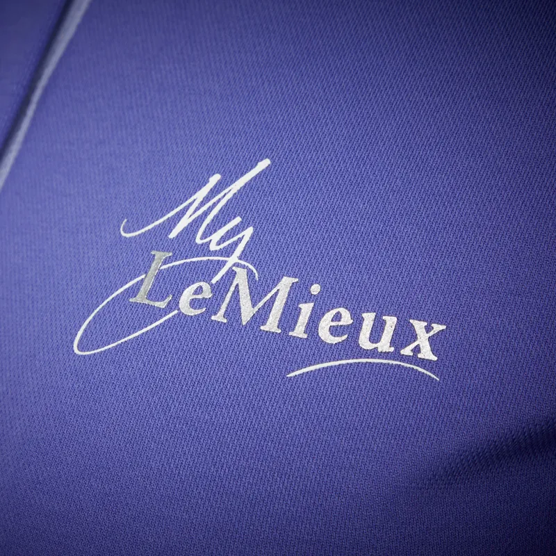 My LeMieux Ladies Polo Shirt - Bluebell-2