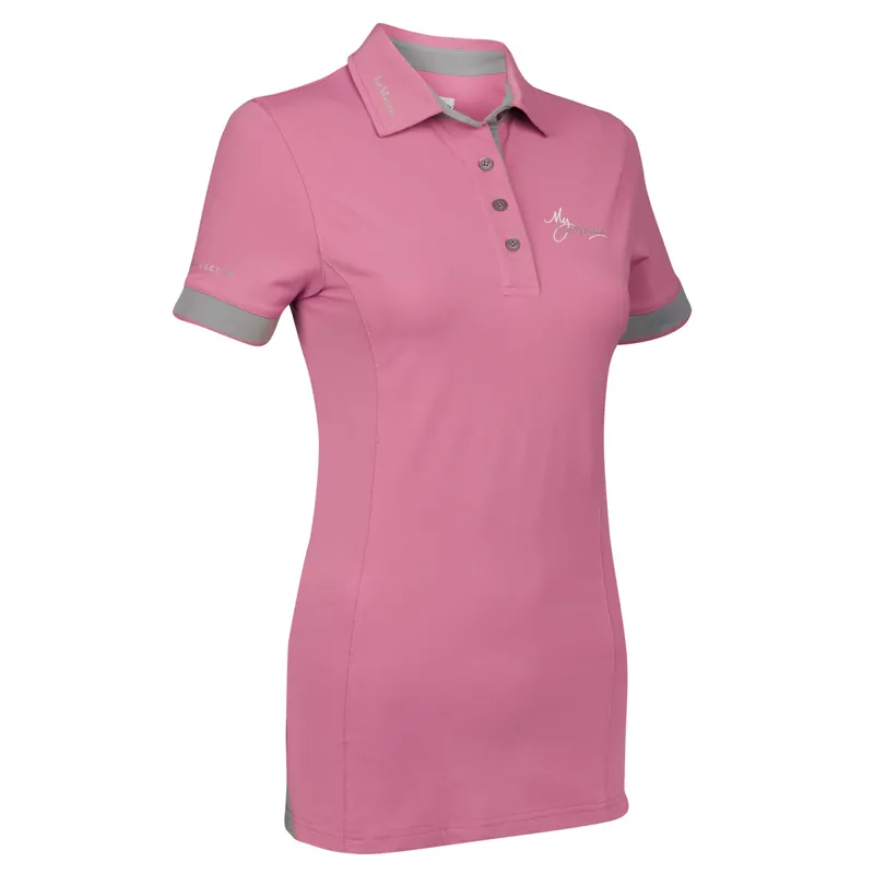 My LeMieux Ladies Polo Shirt - Lavender/Grey