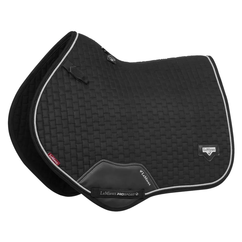 LeMieux Puissance Close Contact Square Saddlecloth - Black
