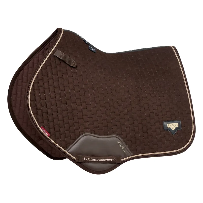 LeMieux Puissance Close Contact Square Saddlecloth - Brown