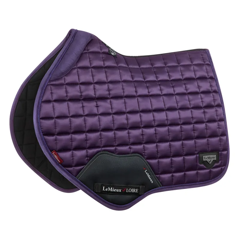 LeMieux Loire Satin Close Contact Square - Blackcurrant