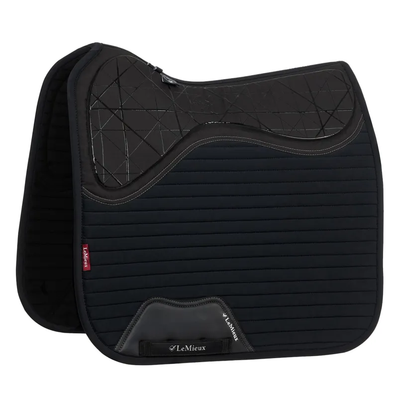 LeMieux Soft Shell Anti Slip Dressage Saddlecloth - Black