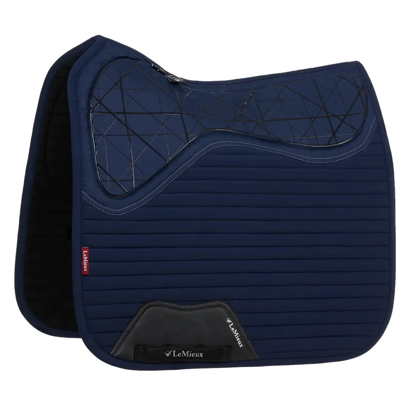 LeMieux Soft Shell Anti Slip Dressage Saddlecloth - Navy