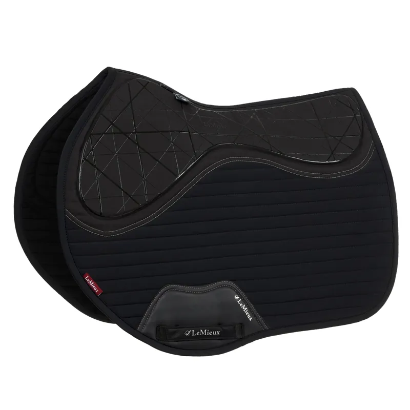 LeMieux Soft Shell Anti Slip Euro Jump Saddlecloth - Black