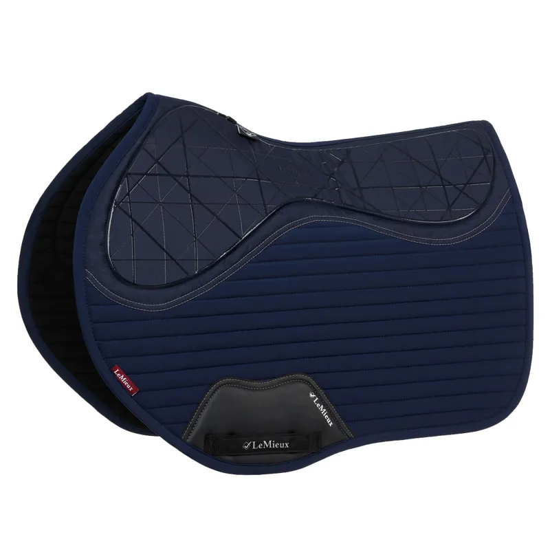 LeMieux Soft Shell Anti Slip Euro Jump Saddlecloth - Navy
