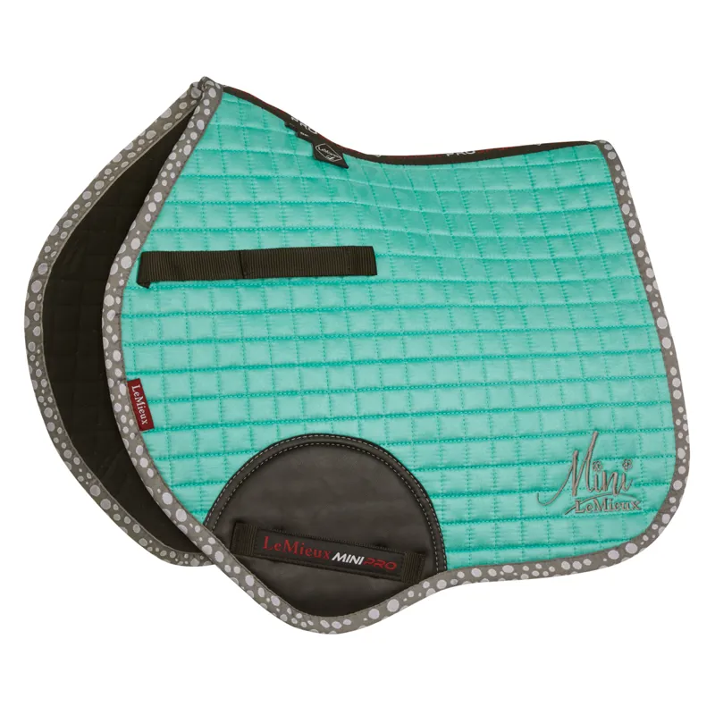 LeMieux Mini Suede Jump Square - Mint