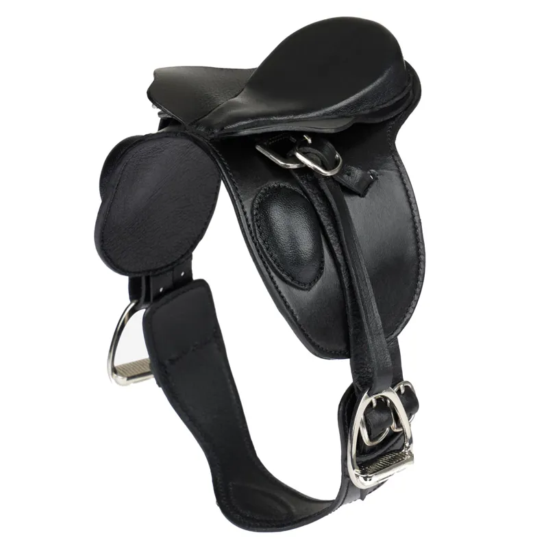 LeMieux Mini Toy Pony Dressage Saddle - Black-1
