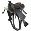LeMieux Mini Toy Pony Western Saddle - Black