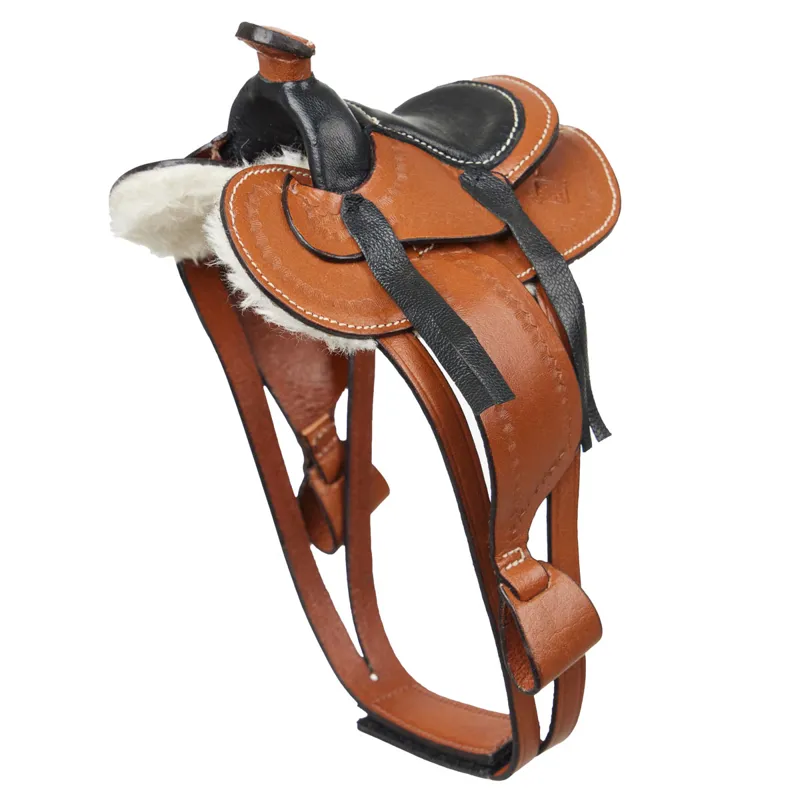 LeMieux Mini Toy Pony Western Saddle - Tan