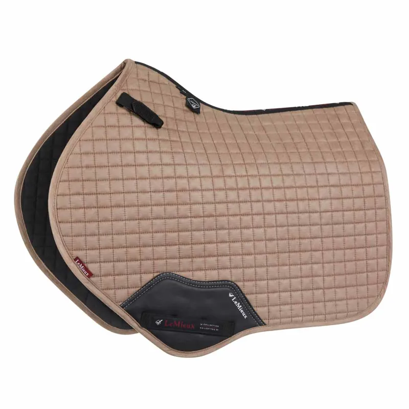 LeMieux ProSport Suede Close Contact Square - Mink