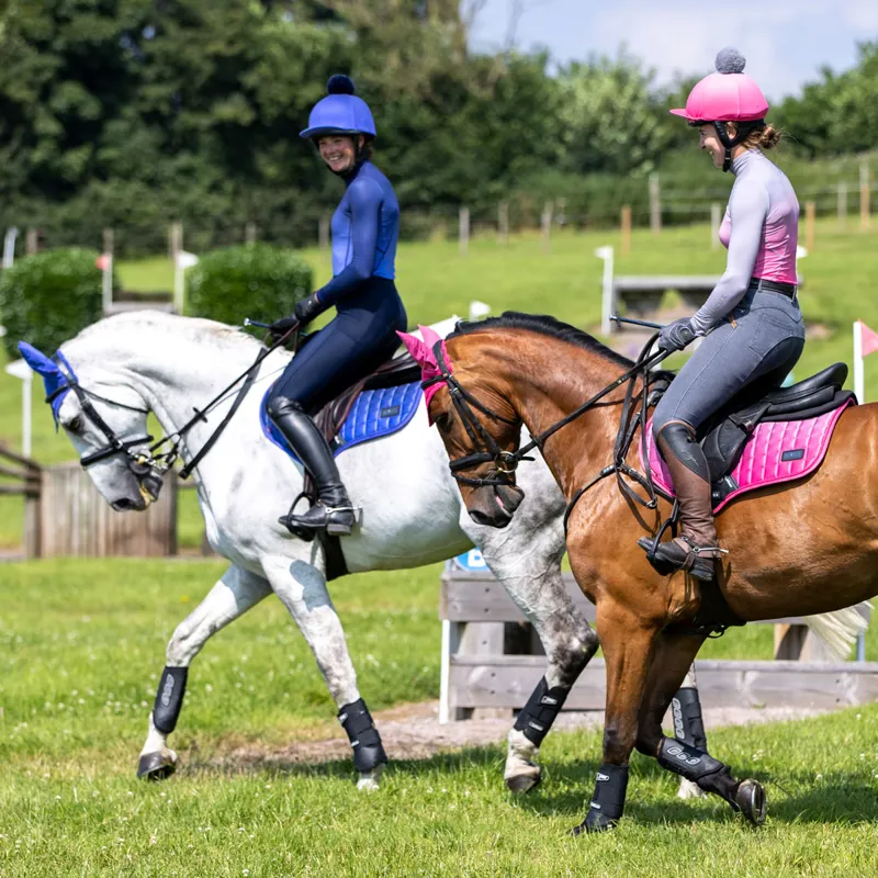 LeMieux Spectrum Hat Silk - Bluebell-3