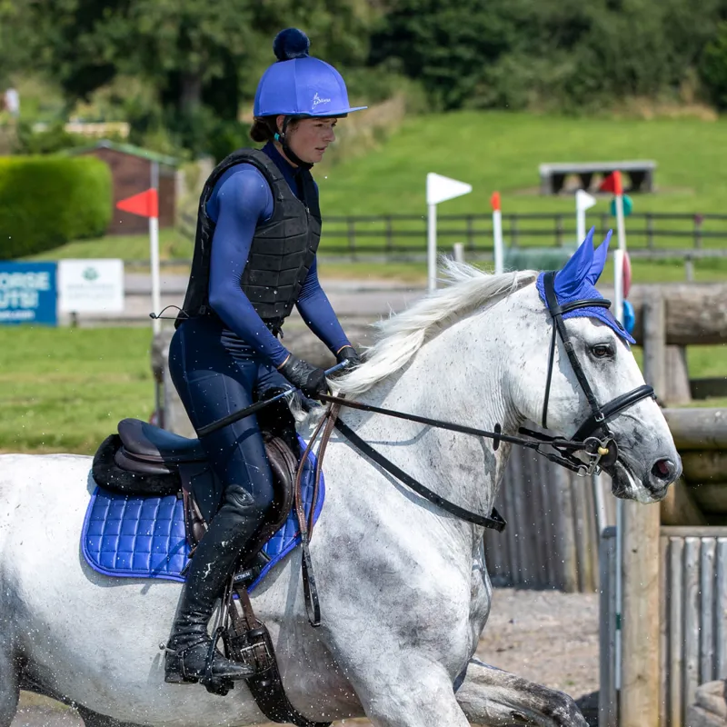 LeMieux Spectrum Hat Silk - Bluebell-8