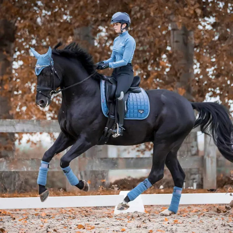 LeMieux Spectrum Dressage Square Ice Blue