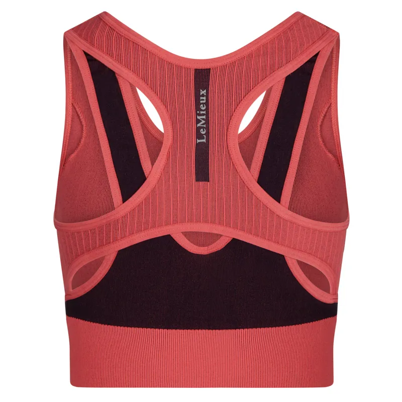 LeMieux Activewear Sports Bra - Papaya-1